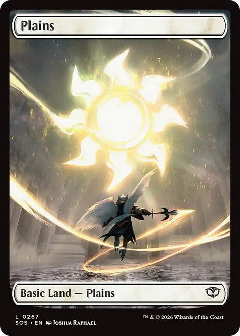 Plains (#267) (Full Art) | Secrets of Strixhaven、Magic: The Gathering、kayou