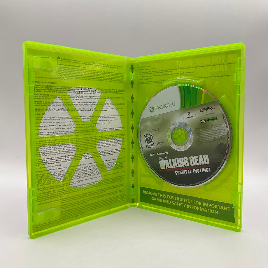 The Walking Dead: Survival Instinct Xbox 360 Used #1、Collector Store LLC - VG、kayou