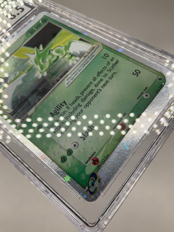 Scyther ex Pokemon EX Ruby & Sapphire Holo #102 CGC 8.5、Collector Store LLC Gaming、kayou