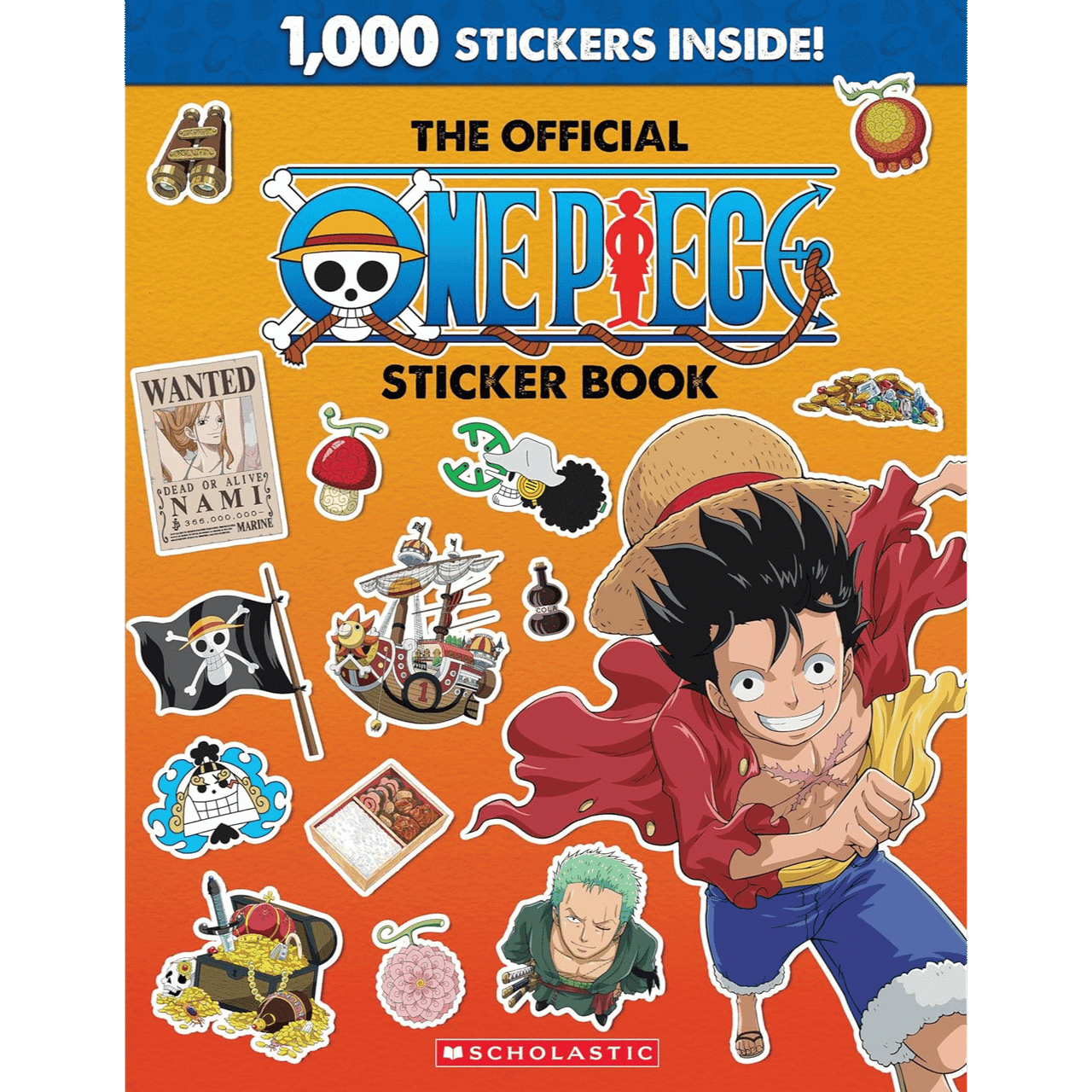 One Piece: The Official Sticker Book、Scholastic、kayou
