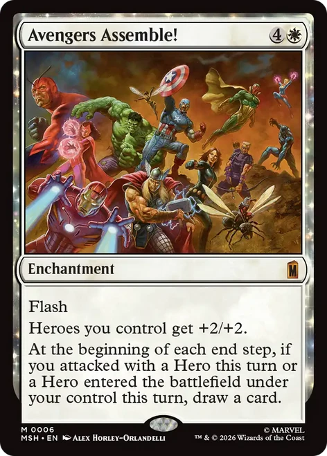 Avengers Assemble! (Foil) | Marvel Super Heroes、Magic: The Gathering、kayou