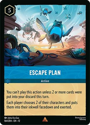 Escape Plan (164/204) - Wilds Unknown Cold Foil、Ravensburger、kayou