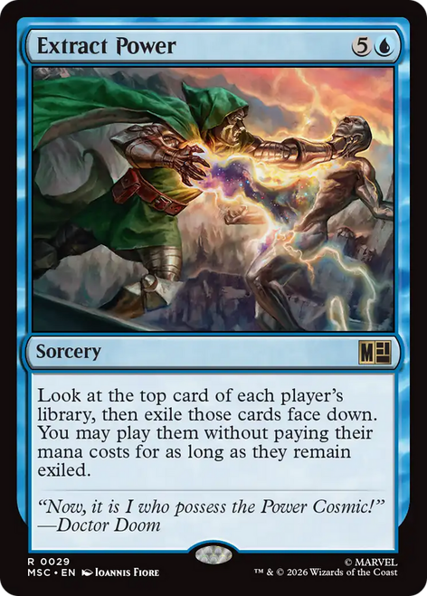 Extract Power (Surge Foil) | Marvel Super Heroes Commander、Magic: The Gathering、kayou