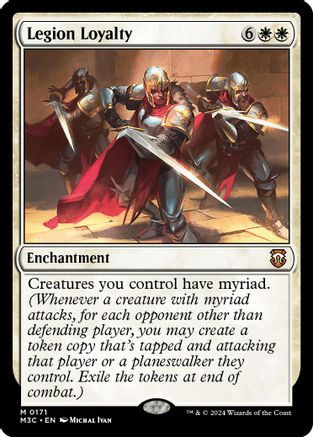 Legion Loyalty (Ripple Foil) (M3C-171) - Modern Horizons 3 Commander Foil、Wizards of the Coast、kayou