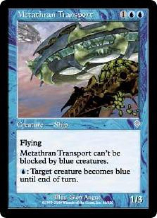 MtG Invasion Uncommon Metathran Transport #62、ToyWiz、kayou