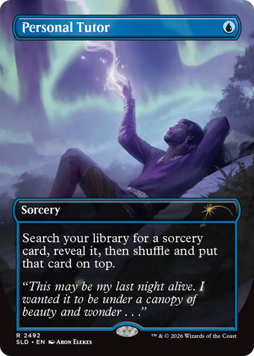 Personal Tutor (Secret Lair - Dungeons & Dragons: Gale's Ambition) | Secret Lair Drops、Magic: The Gathering、kayou