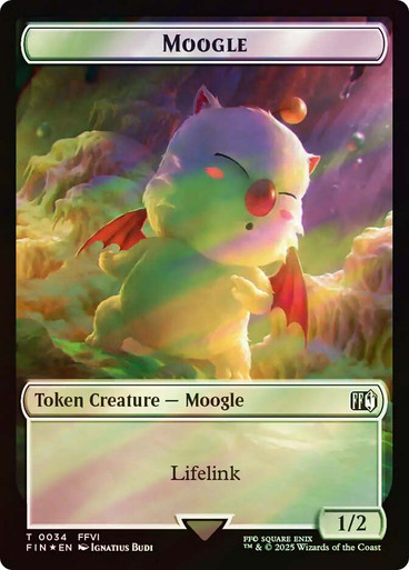 {Moogle Token} // {Treasure Token} (TG-FIN3-T34T36-ENF)、Magic: The Gathering、kayou