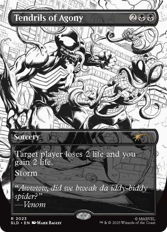 Tendrils of Agony (ECRET_SLD_2023-ENN)、Magic: The Gathering、kayou