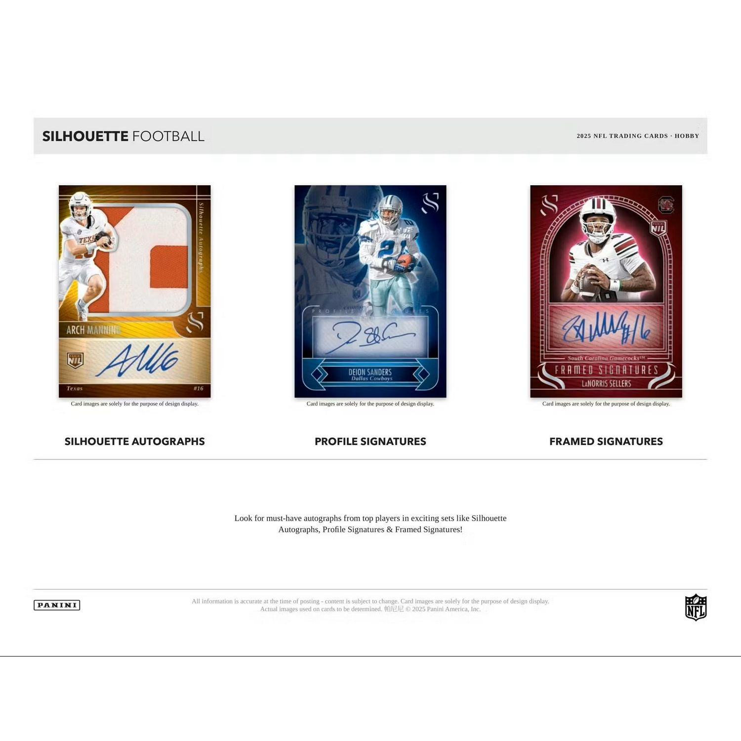 2025 Panini Silhouette Football Hobby Box、Football、kayou