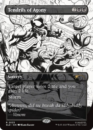 Tendrils of Agony (ECRET_SLD_2023-ENN)、Magic: The Gathering、kayou