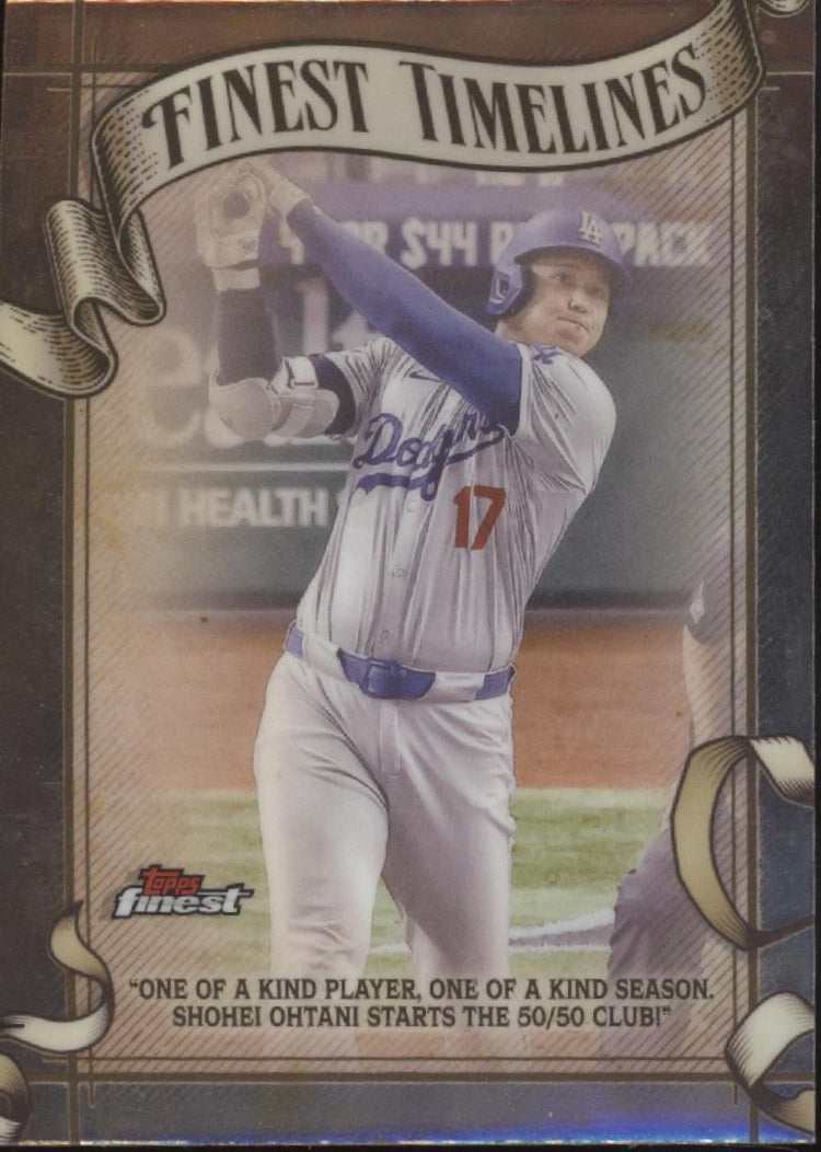 Shohei Ohtani 2025 Topps Finest Timelines #FT-12、Collector Store LLC、kayou