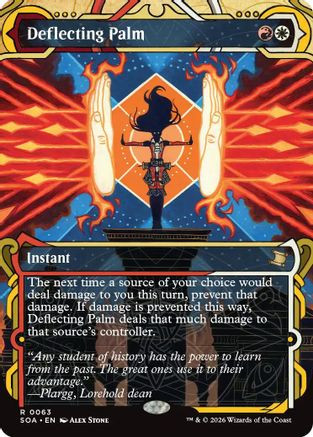 Deflecting Palm (SOA-063) - Secrets of Strixhaven: Mystical Archive、Wizards of the Coast、kayou
