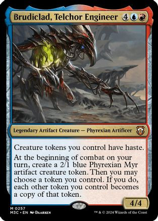 Brudiclad, Telchor Engineer (Ripple Foil) (M3C-257) - Modern Horizons 3 Commander Foil、Wizards of the Coast、kayou