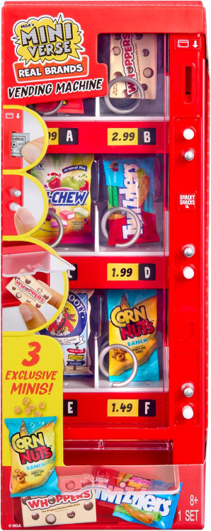 Miniverse Real Brands Vending Machine Playset Red、ToyWiz、kayou