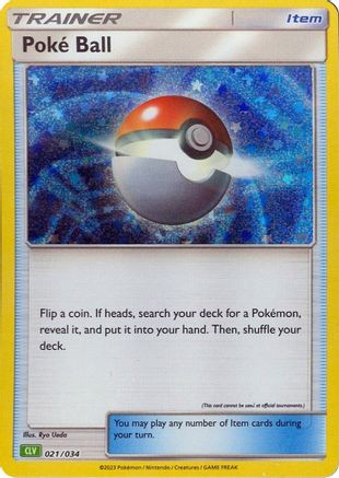 Poke Ball (CLV) 21 - Trading Card Game Classic Holofoil、The Pokémon Company、kayou