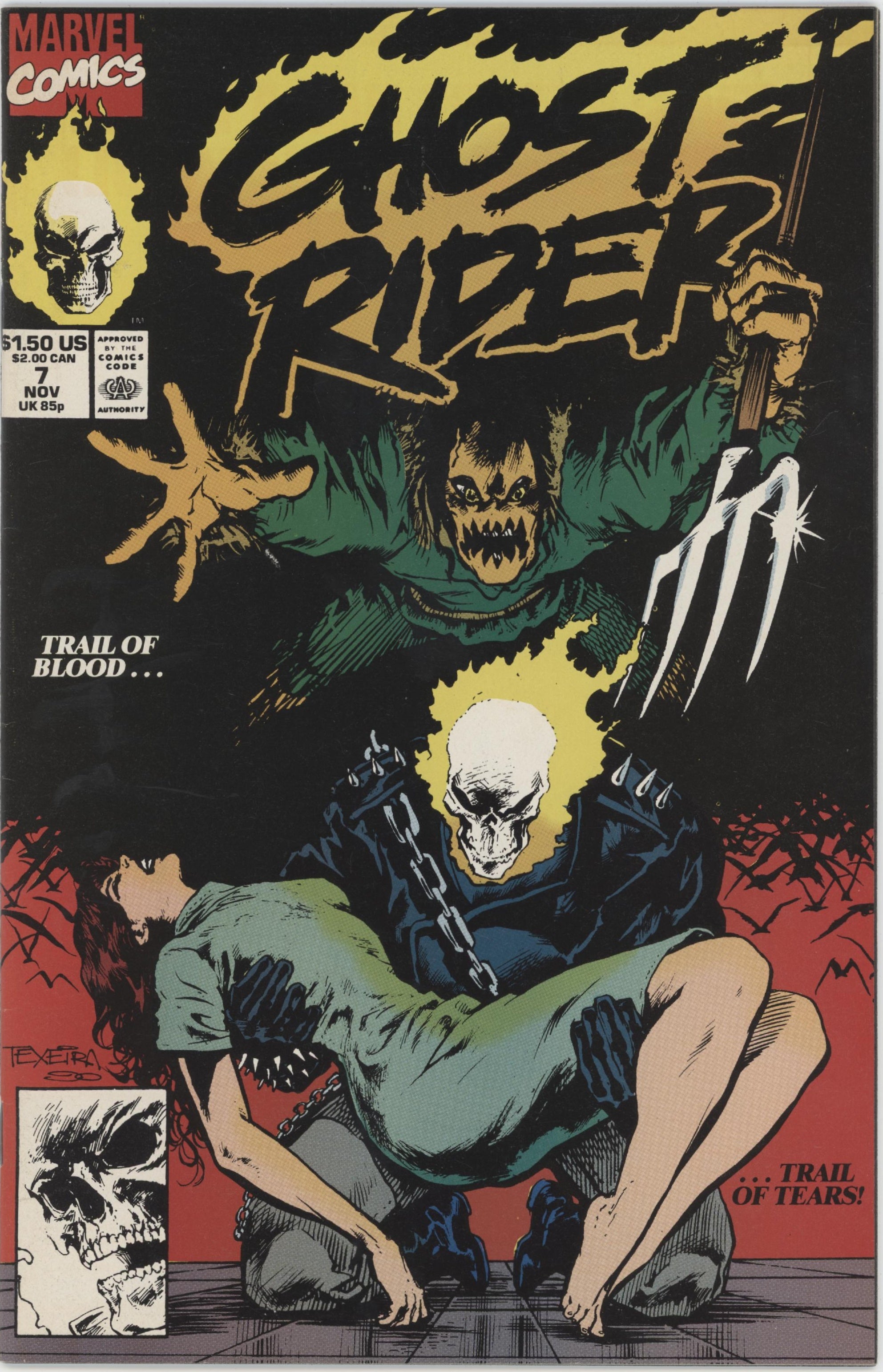 Ghost Rider (1990 2nd Series) #7、Collector Store LLC - Comics、kayou
