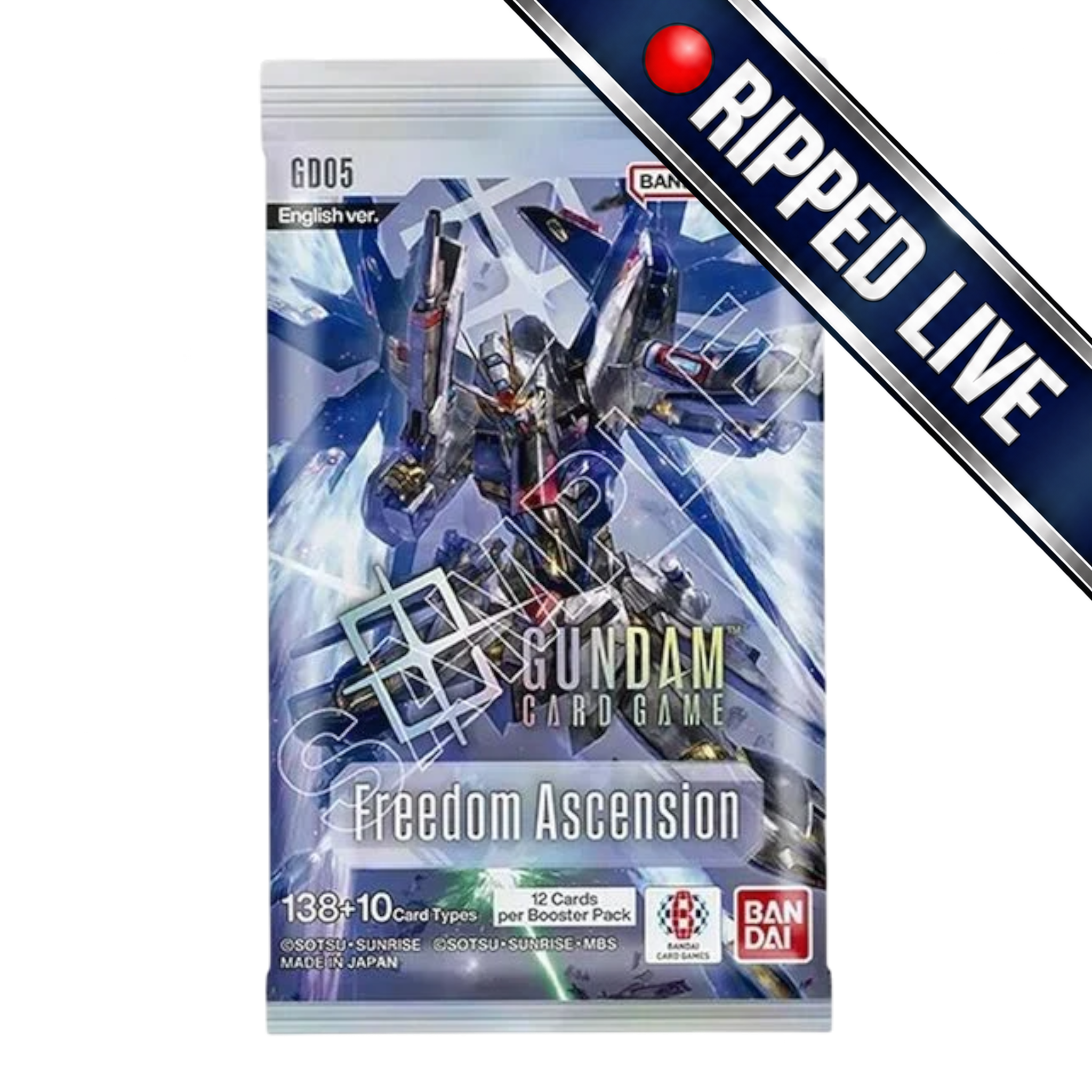 *BREAK* Gundam TCG: Freedom Ascension Booster Pack GD05、Not specified、kayou
