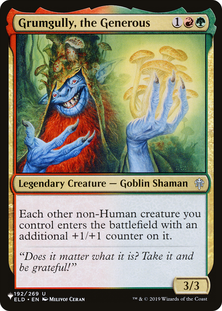 Grumgully, the Generous (LIST-192/269) - The List、Wizards of the Coast、kayou