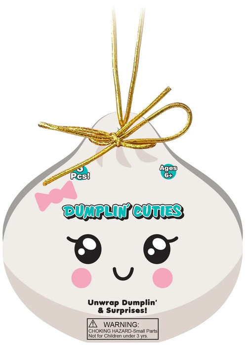 Dumplin' Cuties 1-Inch Mystery Pack 3 RANDOM Mini Dumplings、ToyWiz、kayou