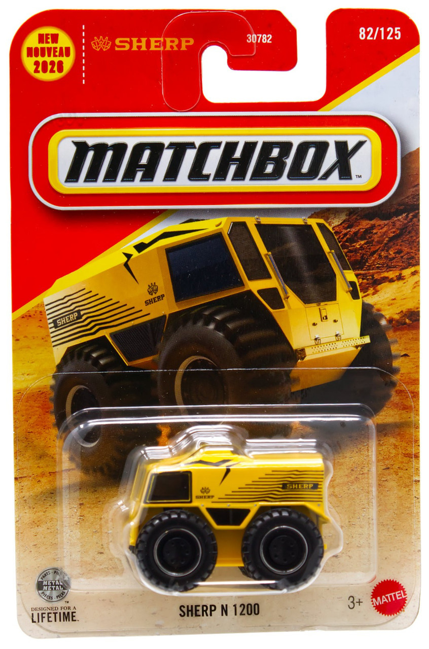 Matchbox Sherp N 1200 Diecast Car、ToyWiz、kayou