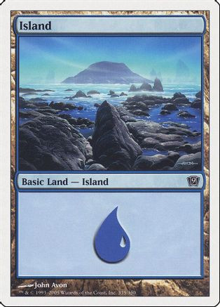 Island (335) (9ED-335) - 9th Edition、Wizards of the Coast、kayou