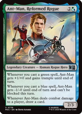 Ant-Man, Reformed Rogue (MSH-739) - Marvel Super Heroes、Wizards of the Coast、kayou