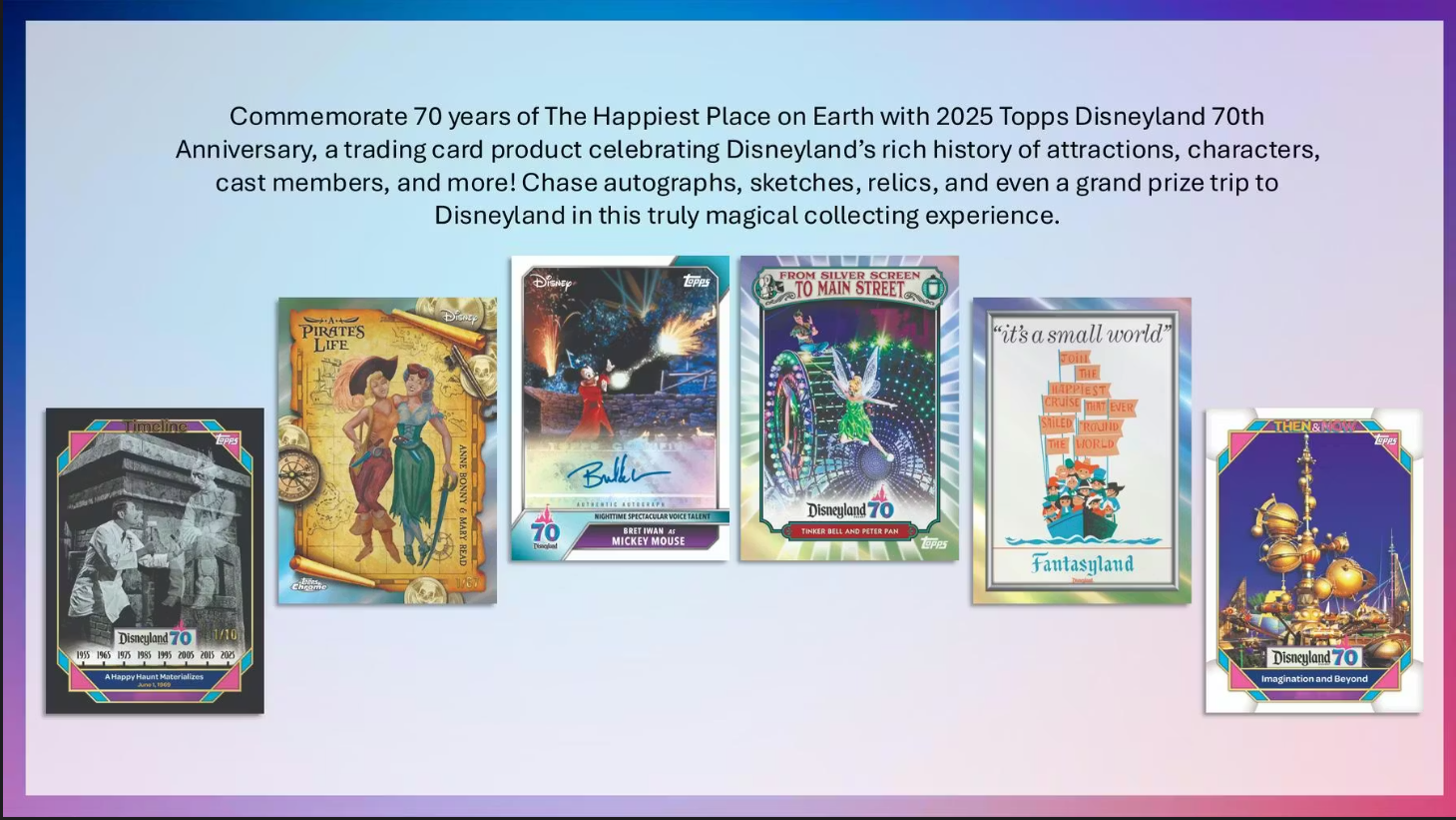 2025 Topps Disneyland Anniversary Blaster Box、Topps、kayou