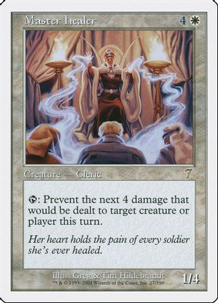 Master Healer (7ED-027) - 7th Edition Foil、Wizards of the Coast、kayou