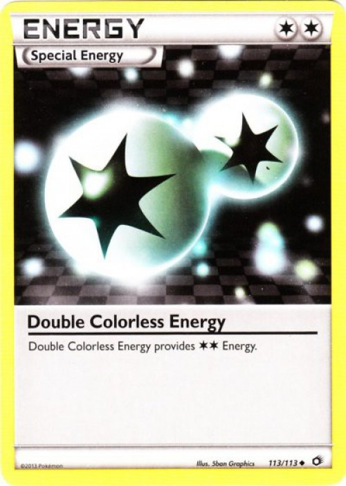 Pokemon Black & White Legendary Treasures Uncommon Double Colorless Energy #113 Reverse Holo、ToyWiz、kayou