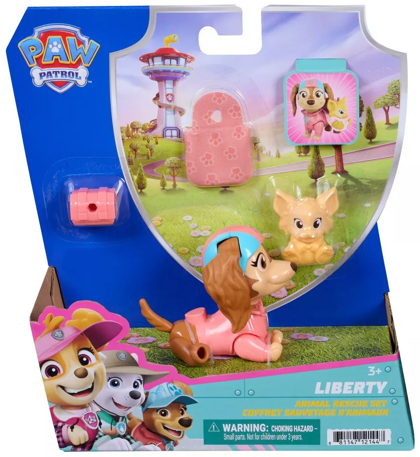Paw Patrol Animal Rescue Liberty Figure Set、ToyWiz、kayou