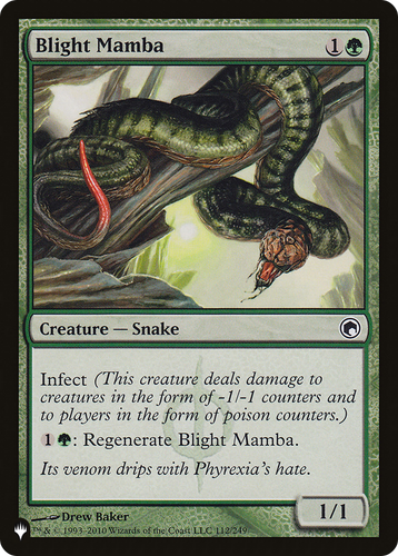 Blight Mamba (LIST-112/249) - The List、Wizards of the Coast、kayou