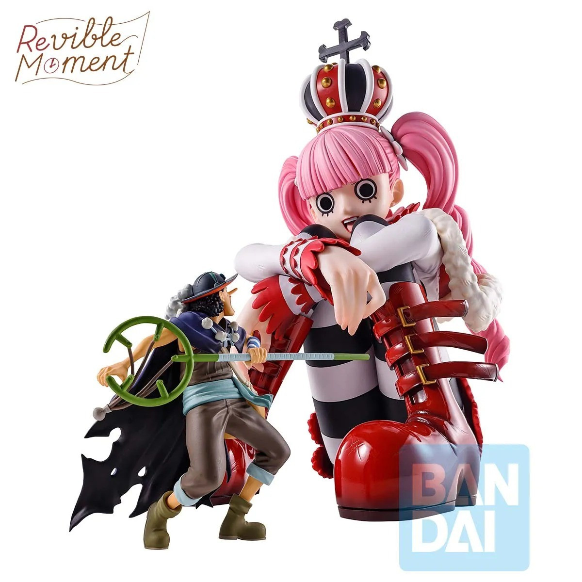 One Piece Ichibansho Revible Moment Perona vs. Usopp 10.2-Inch Collectible Figure Impact Log (Pre-Order ships March)、ToyWiz、kayou
