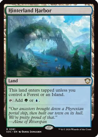 Hinterland Harbor (SOC-381) - Commander: Secrets of Strixhaven、Wizards of the Coast、kayou