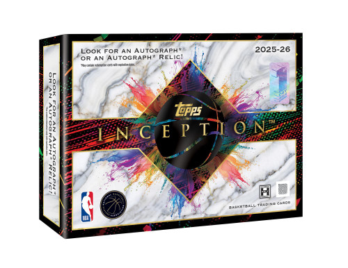 NBA Topps 2025-26 Inception Basketball Trading Card HOBBY Box 1 Pack、ToyWiz、kayou