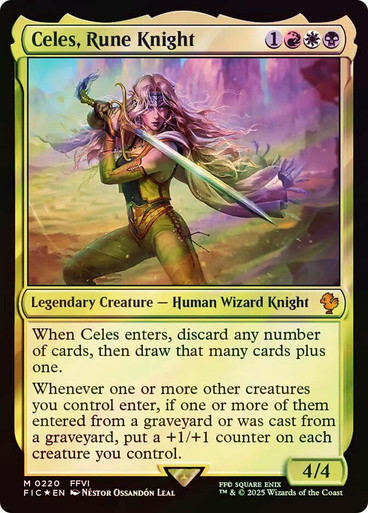 Celes, Rune Knight (FIC3-220)、Magic: The Gathering、kayou