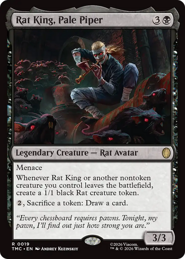 Rat King, Pale Piper (Surge Foil) | Teenage Mutant Ninja Turtles Eternal、Magic: The Gathering、kayou