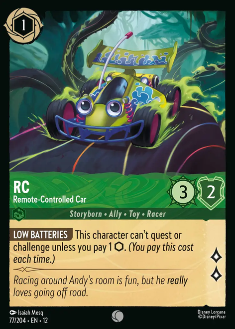 RC - Remote‐Controlled Car (Foil) | Wilds Unknown、Disney Lorcana、kayou