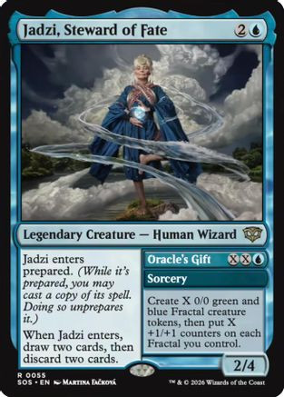 Jadzi, Steward of Fate (SOS-055) - Secrets of Strixhaven、Wizards of the Coast、kayou