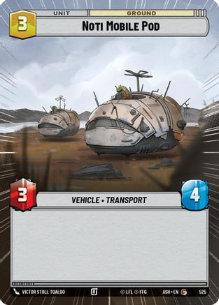 Noti Mobile Pod (Hyperspace) (525) - Ashes of the Empire、GameNerdz、kayou