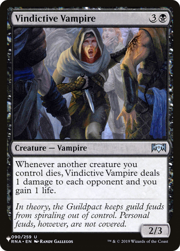 Vindictive Vampire (LIST-090/259) - The List、Wizards of the Coast、kayou