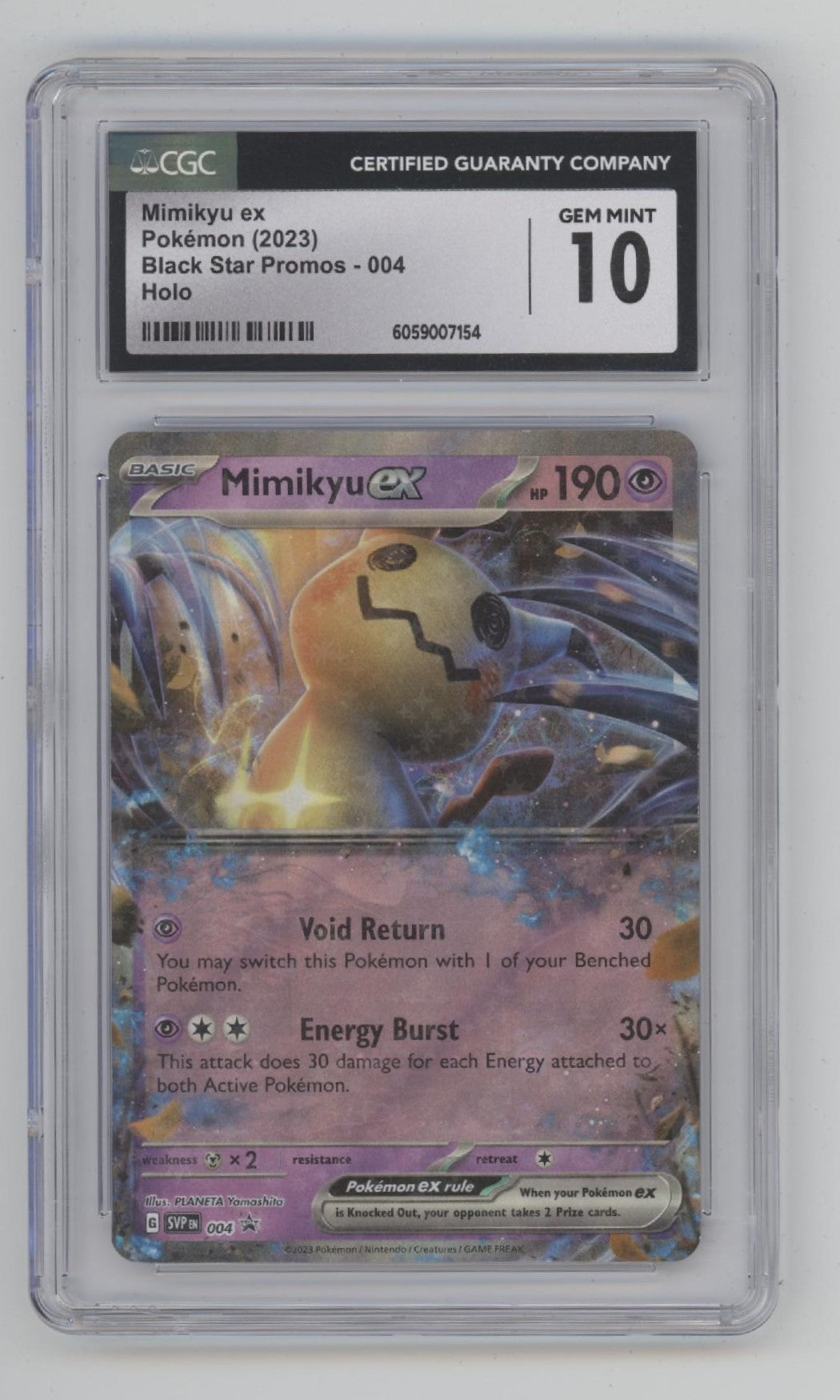 Mimikyu ex Pokemon Black Star Promo Holo #004 CGC 10 #1、Collector Store LLC Gaming、kayou