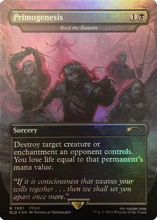 Primogenesis - Feed the Swarm (Rainbow Foil) (SLD-7001) - Secret Lair Drop Series Foil、Wizards of the Coast、kayou