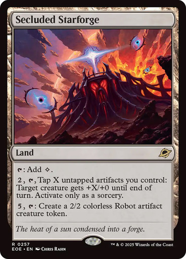 Secluded Starforge (EOE-257)、Magic: The Gathering、kayou
