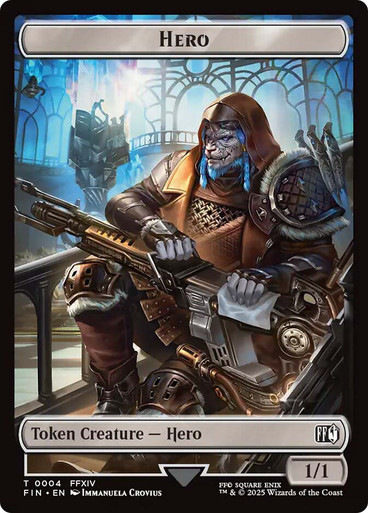 {Hero Token} // {Treasure Token} (MTG-FIN-T04T23-ENN)、Magic: The Gathering、kayou