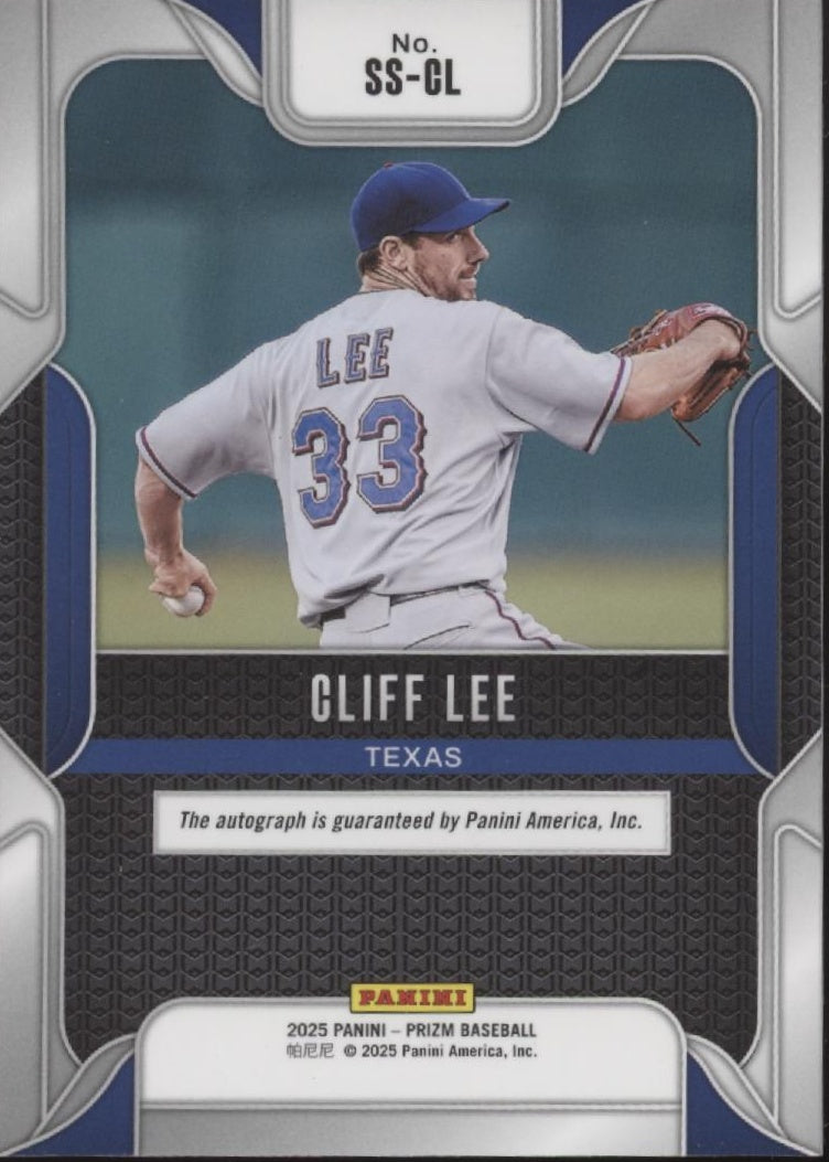 Cliff Lee 2025 Panini Prizm Sensational Signatures Auto #SS-CL、Collector Store LLC、kayou