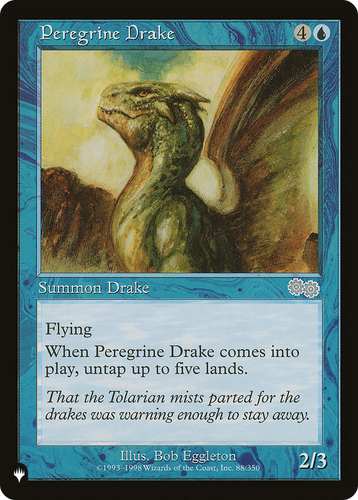 Peregrine Drake (LIST-88/350) - The List、Wizards of the Coast、kayou