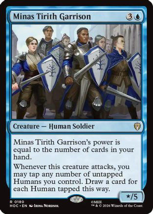 Minas Tirith Garrison (HOC-180) - The Hobbit: Eternal-Legal、Wizards of the Coast、kayou