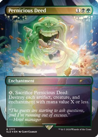Pernicious Deed (Rainbow Foil) (SLD-1777) - Secret Lair Drop Series Foil、Wizards of the Coast、kayou