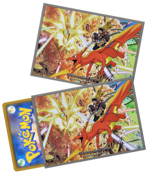 Pokemon Center Japan - Ultra Necrozma & Charizard Battle Sleeves (64)、Pokemon、kayou