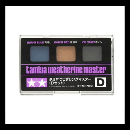 Tamiya USA Weathering Master Kit D - Burnt Blue/Red/Oil Stain、ToyWiz、kayou